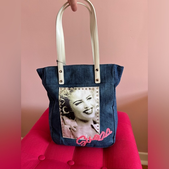 GUESS Marilyn purse | 90’s collectible NEVER USED - Picture 4 of 6